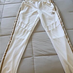 Adidas White Athletic Pants